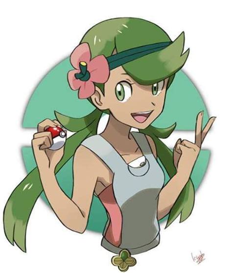 Galería Waifu Alola Mallow •pokémon• En Español Amino