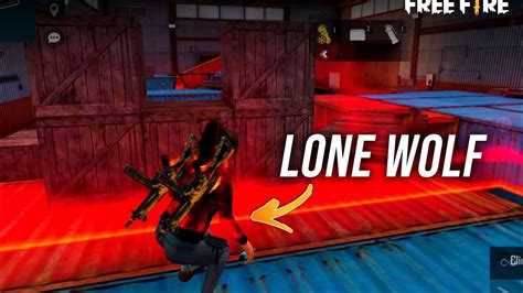 My First Lone Wolf Gameplay Video Free Fire Gameplay Video On