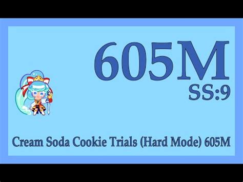 CROB Cream Soda Cookie Trials Hard Mode 605M Jinx Lol Cookie Run