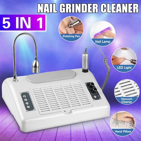 5 em 1 Lampada de unhas LED 48W uv Luz Gel Polonês Cure Unhas Secador