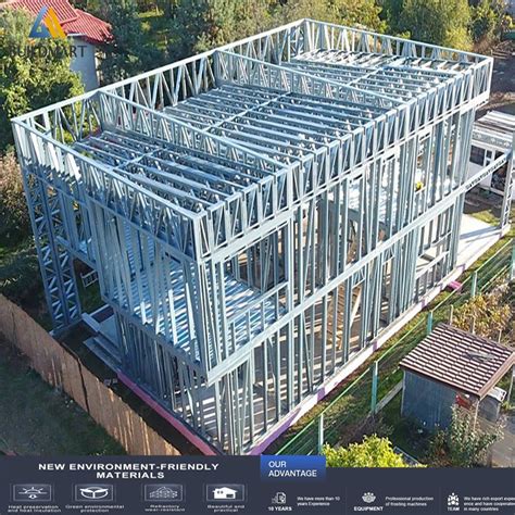 Lgs Structure Villa Light Steel Gauge Framing House Prefab Building