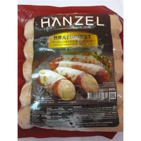 Jual Sosis Hanzel Mozzarella Cheese Gram Shopee Indonesia