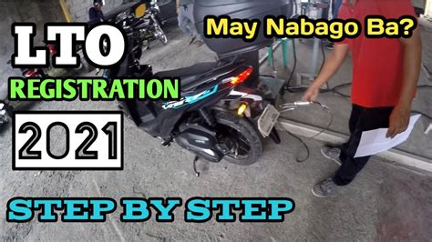 Lto Renewal Of Motorcycle Registration Step By Step How To