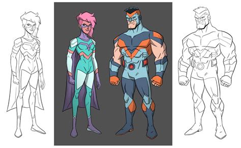 Superhero Character Design