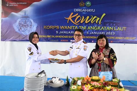 Tni Al Lanal Tba Syukuran Peringatan Hut Ke Korps Wanita Tni