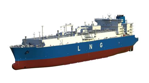 LNG Tanker carrier - 3D Model by citizensnip