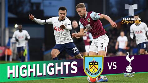 Burnley vs. Tottenham: 1-1 Goals & Highlights | Premier League ...