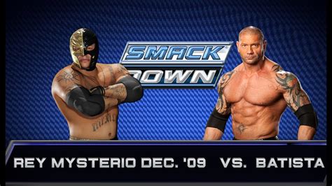 WWE 2K22 Showcase Mode Episode 7 Rey Mysterio Vs Batista Wwe