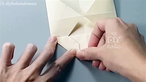 CARA MEMBUAT AMPLOP CANTIK DARI KERTAS TANPA LEM BOW ORIGAMI ENVELOPE