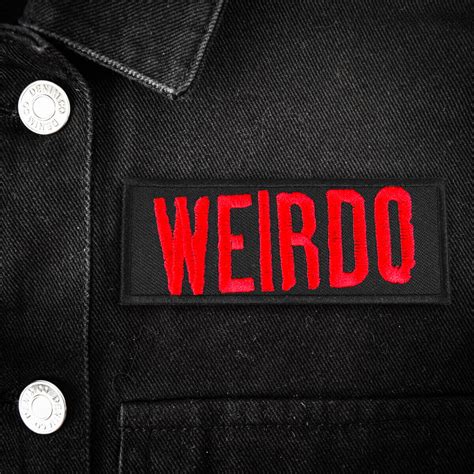 Weirdo Patch Occult Patches And Pins