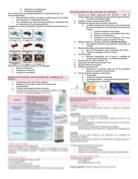 Solution Hemorragia Obst Trica Studypool