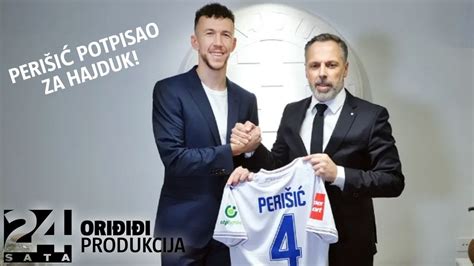 Ludnica u Splitu Ivan Perišić potpisao za Hajduk YouTube