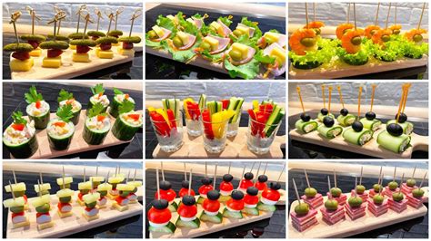 TOP 9 Schnelle Party Snacks Leckere Fingerfood für Partys und Buffet