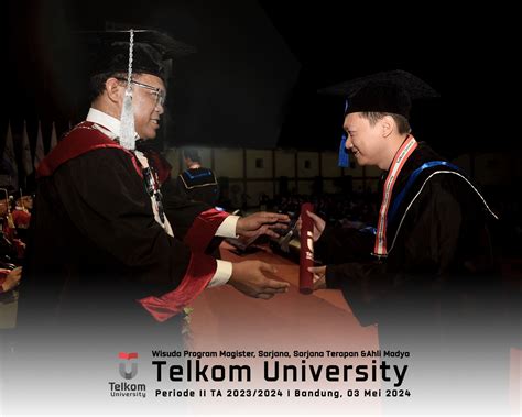 Wisuda Telkom University Fte S Teknik Elektro Dekan Telkom