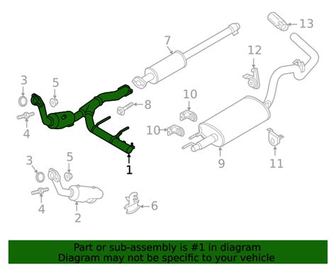 Ford F Oem Catalytic Converter Jl Z E K Ford Parts