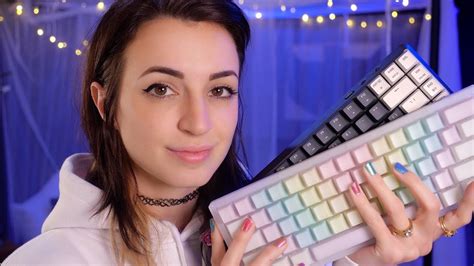 ASMR 3 Mechanical Keyboards Typing Test Bonus Triggers YouTube