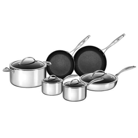 Scanpan Haptiq Piece Cookware Set Sp Harts Of Stur