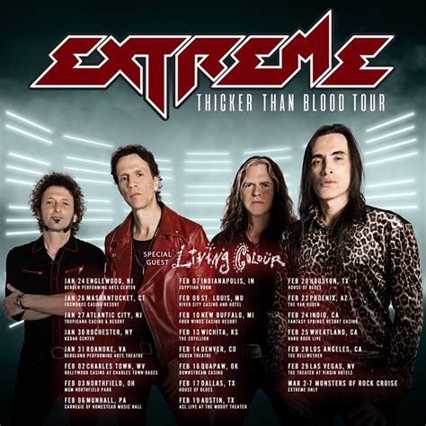 Extreme - The Band Rochester Tickets, Kodak Theatre Jan 30, 2024 | Bandsintown