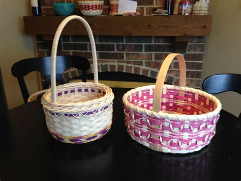 14 And 15 14 Braided Cross Easter Basket Featuring Looped Braided