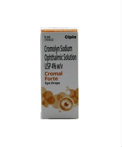 Cromal Forte Eye Drop Cromoglycate Sodium Ophthalmic Solution At Rs