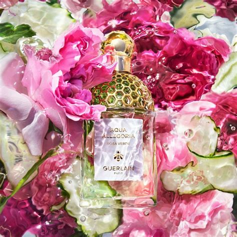 Guerlain Aqua Allegoria Rosa Verde Novas Fragrâncias