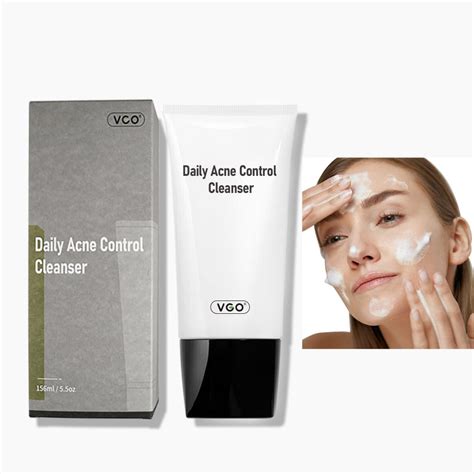 Vgo Acne Control Hydrating Facial Cleanser Cleanser For Oily Skin Blackhead Remover