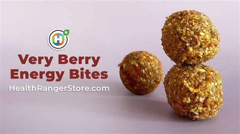 Very Berry Energy Bites - Brighteon.com