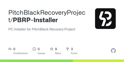 Github Pitchblackrecoveryproject Pbrp Installer Pc Installer For