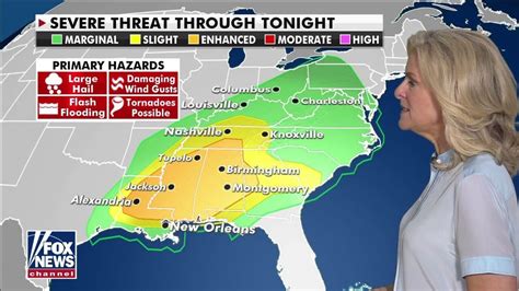 National Weather Forecast Us To See More Severe Storms Fox News