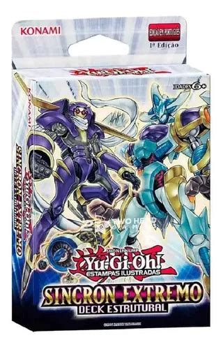 Mazo estructural Yu Gi Oh Extreme Synchron Yugioh en portugués