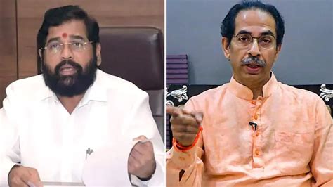 Shiv Sena Factions Get New Names Flaming Torch Poll Symbol For