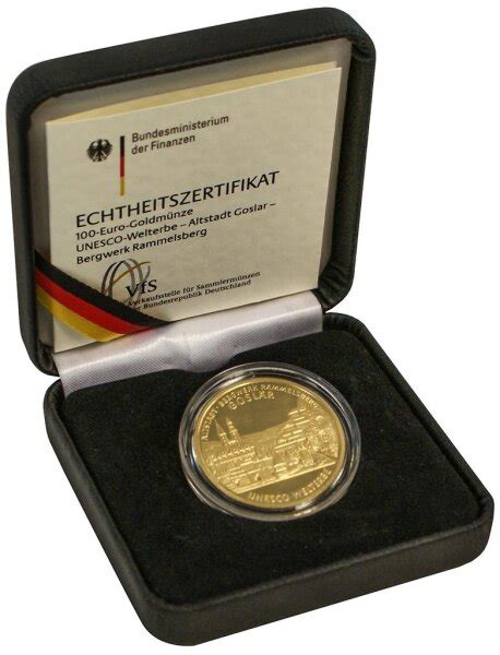 Deutschland 100 2008 J Goslar 1 2 Oz Gold Incl Etui CoA 1 092