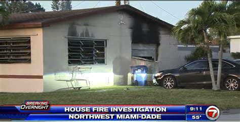 Investigation Underway After Nw Miami Dade House Catches Fire Wsvn