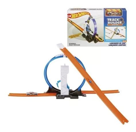 Hot Wheels Track Builder System Lanzador Grados MercadoLibre