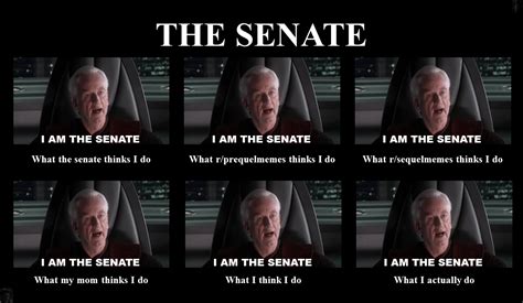 The Senate Will Decide Your Fate Rprequelmemes