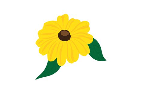 Maryland State Flower - Rudbeckia Hirta SVG Cut file by Creative ...