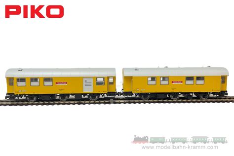 Modellbahn Kramm Piko 55919 H0 AC Sound 2er Set Wohn Werkstattwagen