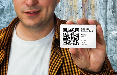 Haut Imagen Carte De Visite Avec Qr Code Fr Thptnganamst Edu Vn