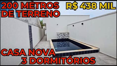 Casa Nova R Mil Piscina E Dormit Rios Itanha M Litoral Sul