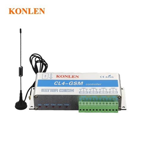 4 Channels Gsm Relay Switch Call Sms Remote Control Controller Home