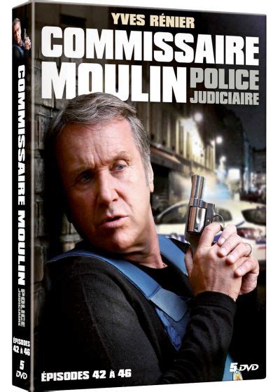 3992 COMMISSAIRE MOULIN POLICE JUDICIAIRE épisodes 42 à 46 5DVD