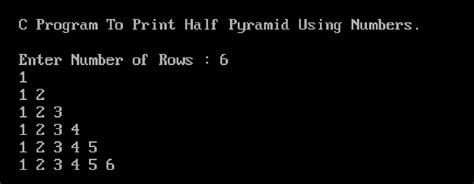 We Can Display Various Pyramid Pattern Using Nested For Loop In C Images