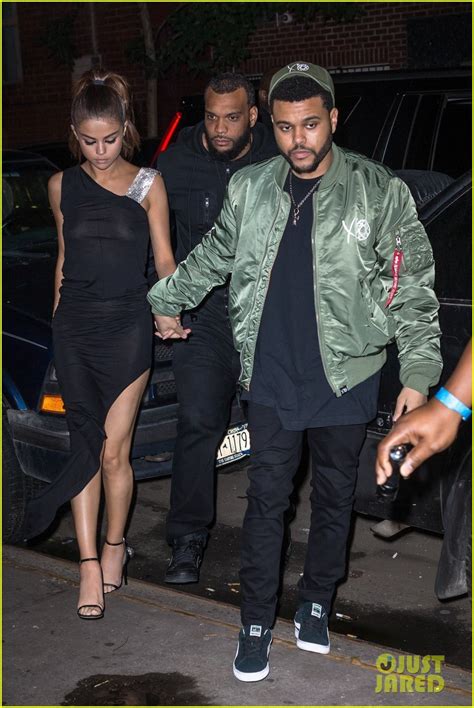 Photo Selena Gomez Wears Sheer Dress For Date With The Weeknd 17