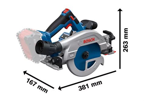 Gks 18v 57 2 Gx Cordless Circular Saw Bosch Professional