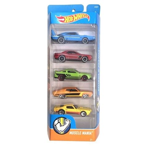 Carrinho Hot Wheels Set Carros Muscle Mania Dvg Mattel