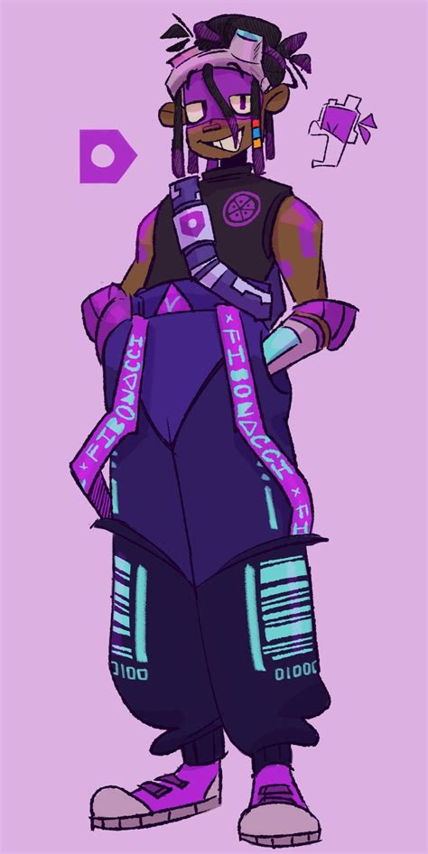 A Drawing Of A Man With Dreadlocks Standing In Front Of A Purple Background