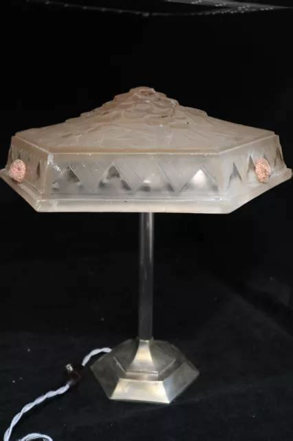 ART DECO LAMPE Salon signée Muller Freres Luneville EUR 33 50 PicClick FR