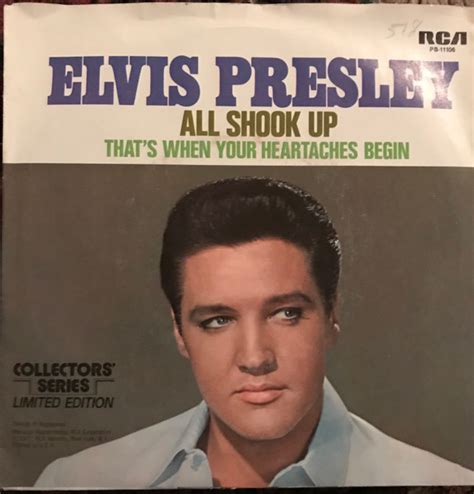 Elvis Presley With The Jordanaires All Shook Up 1977 Vinyl Discogs