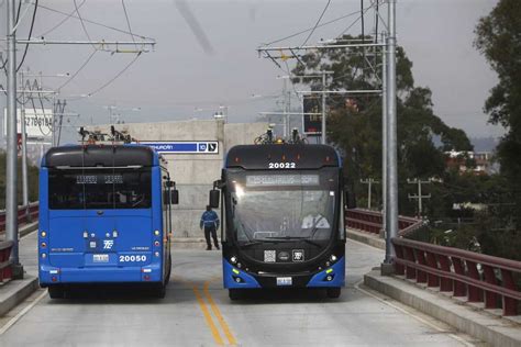 Troleb S Elevado Cdmx Sheinbaum Inaugura Transporte Inician Pruebas