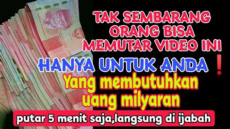 TAK SEMBARANG ORANG BISA MEMUTAR VIDEO INI HANYA UNTUK ANDA YG